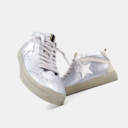 The White Silver Paulina Sneaks
