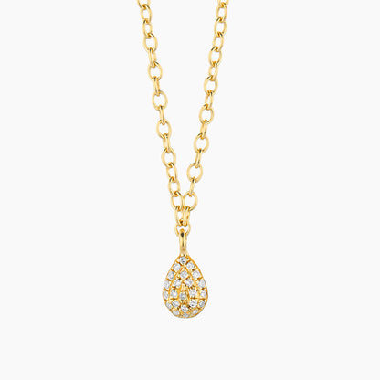 ES Small Drop Pendant Necklace