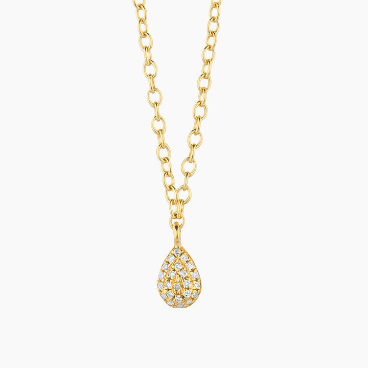 ES Small Drop Pendant Necklace