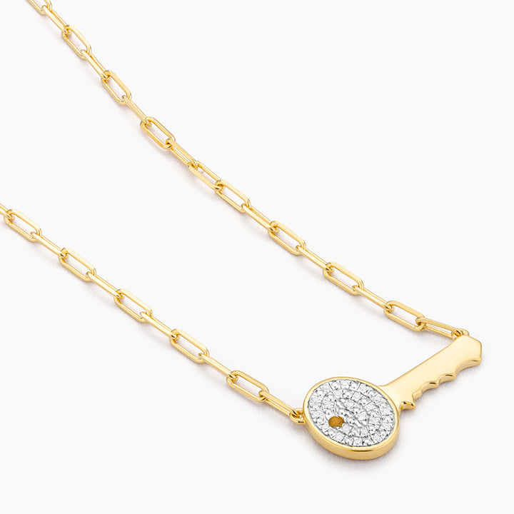 ES Magic Key Pendant Necklace