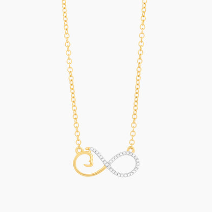 ES My Life Is Infinite Pendant Necklace