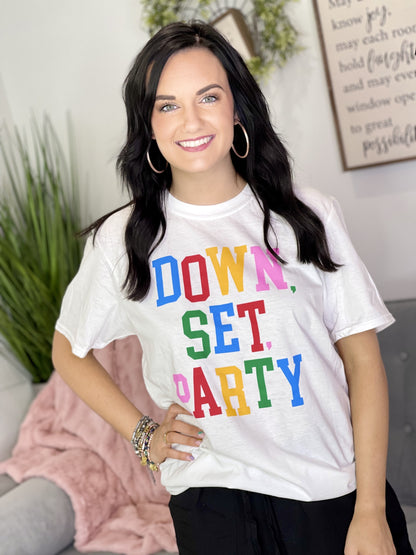 The Down Set Party Tee -All Sizes