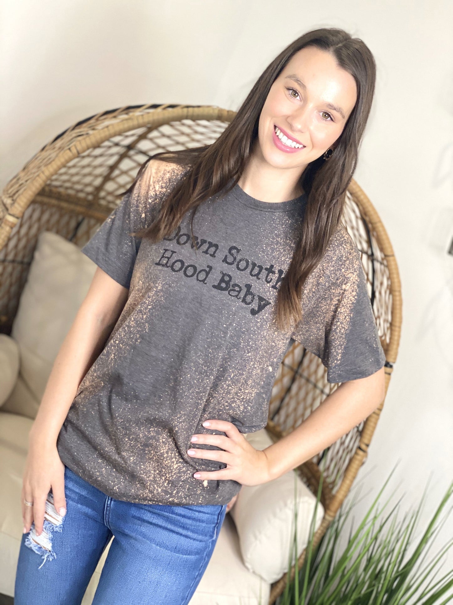 Down South Hood Baby Tee