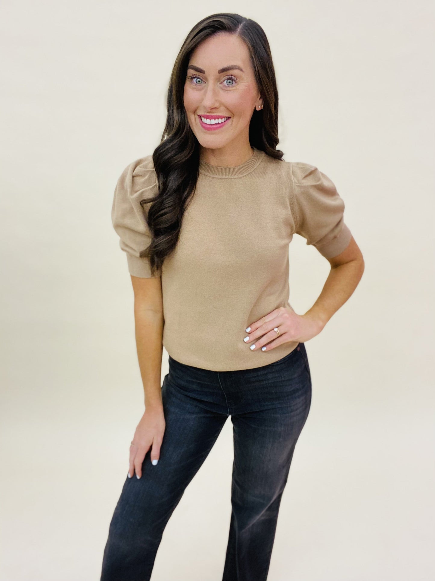 The Puff Sleeve Sweater-Lots of Colors