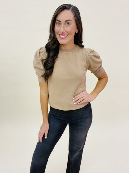 The Puff Sleeve Sweater-Lots of Colors