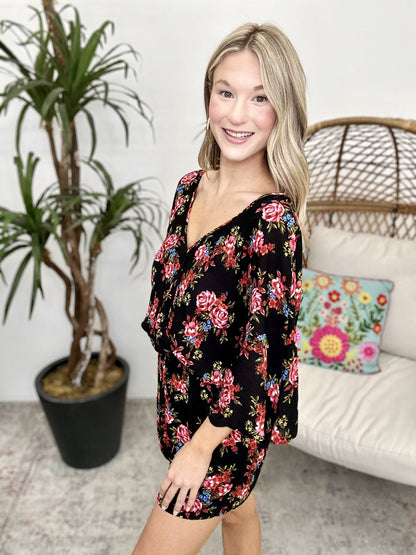 The Rose Bud  Romper