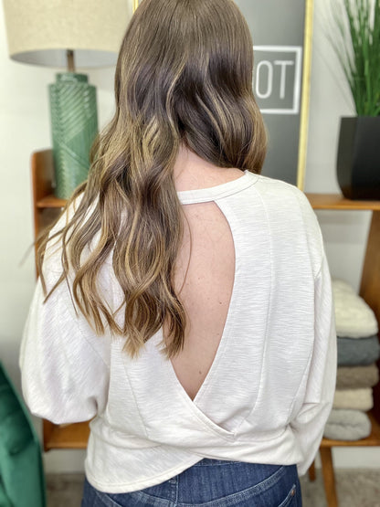 The Baker Back Top in 3 Colors-All Sizes
