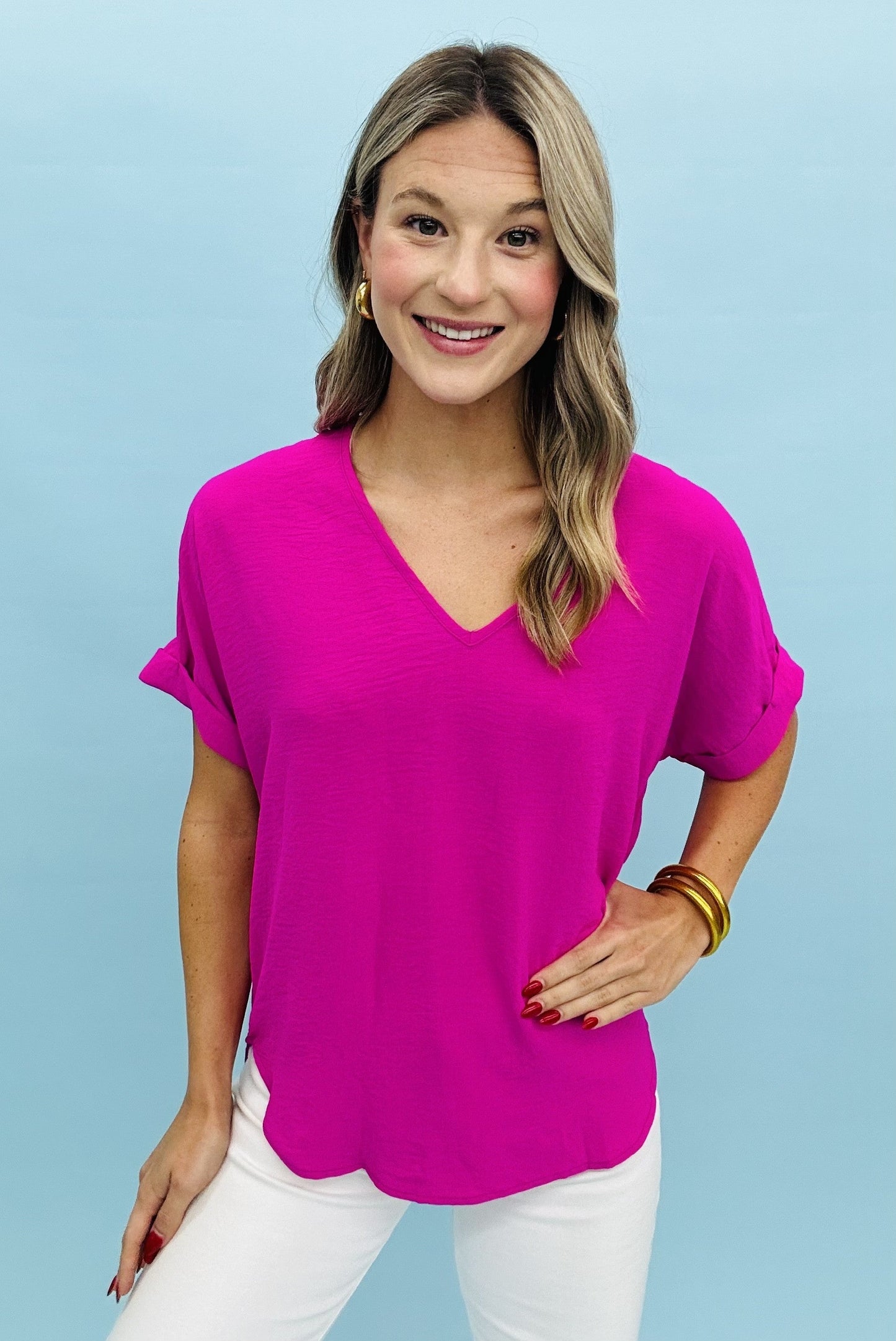 The Solid Airflo Madison Top - LOTS, AS
