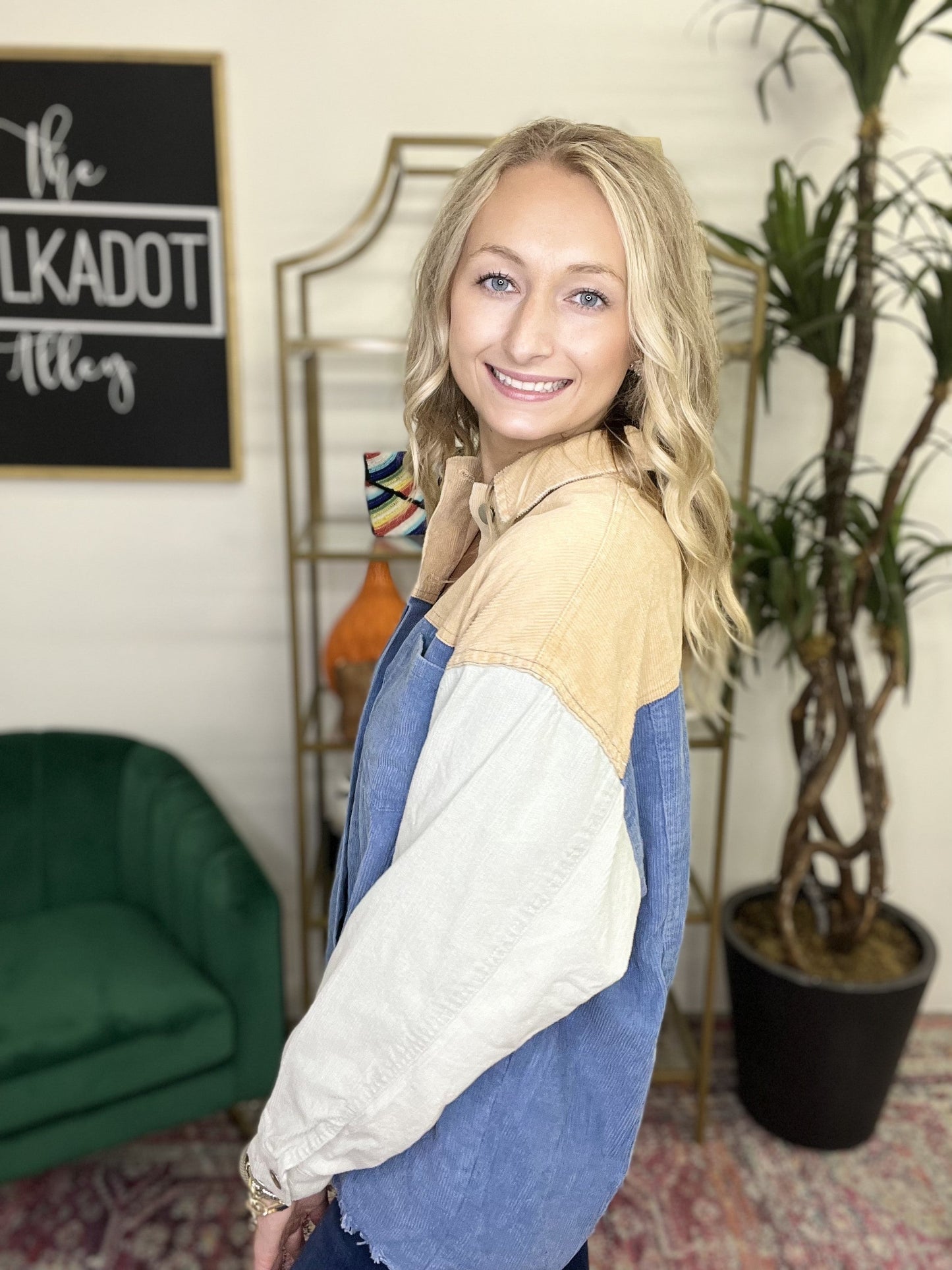The Muted Block Jacket