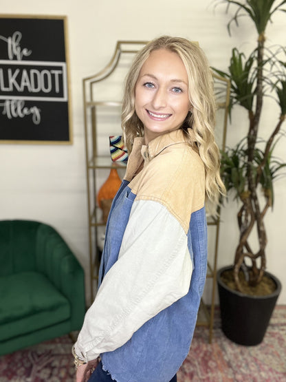 The Muted Block Jacket