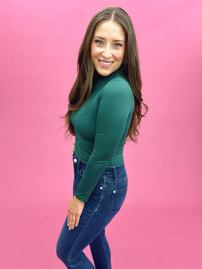 The Basic Mock Bodysuit - 2 Colors