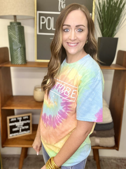 Tie Dye PDA Tribe Tee