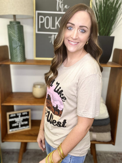 Wild like the West Tee