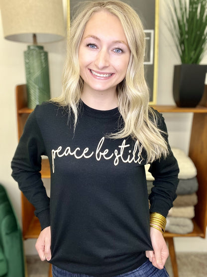 Peace be Still LS Tee