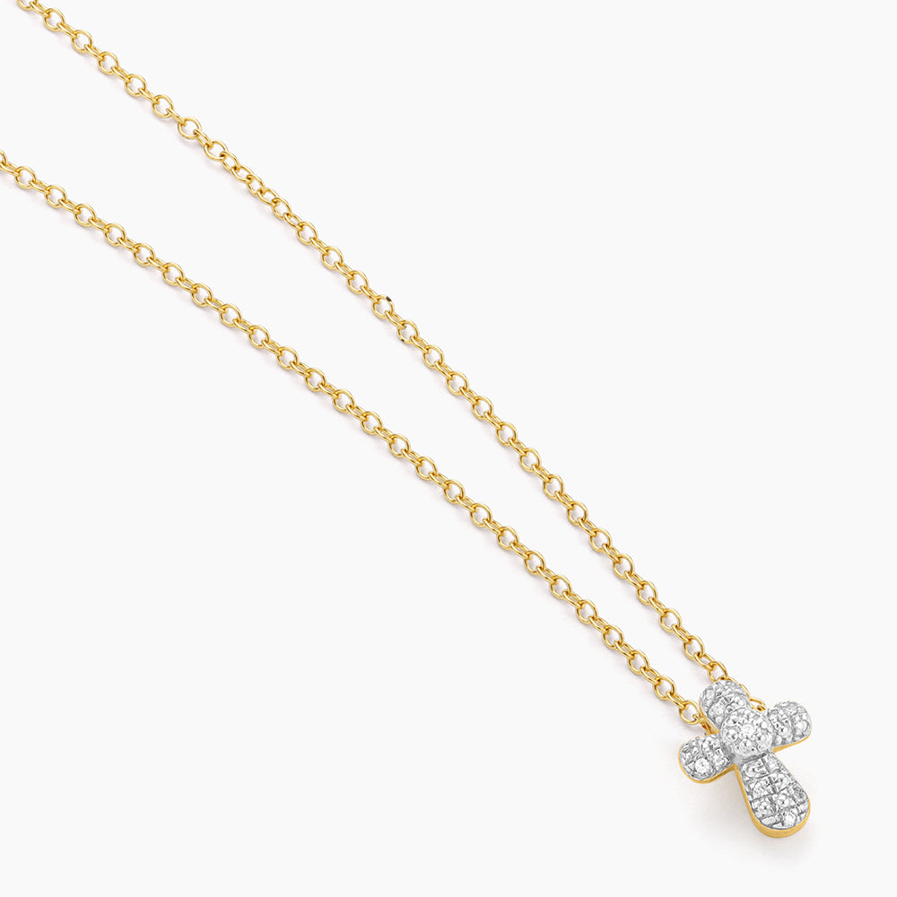 ES Cross Connect Pendant Necklace