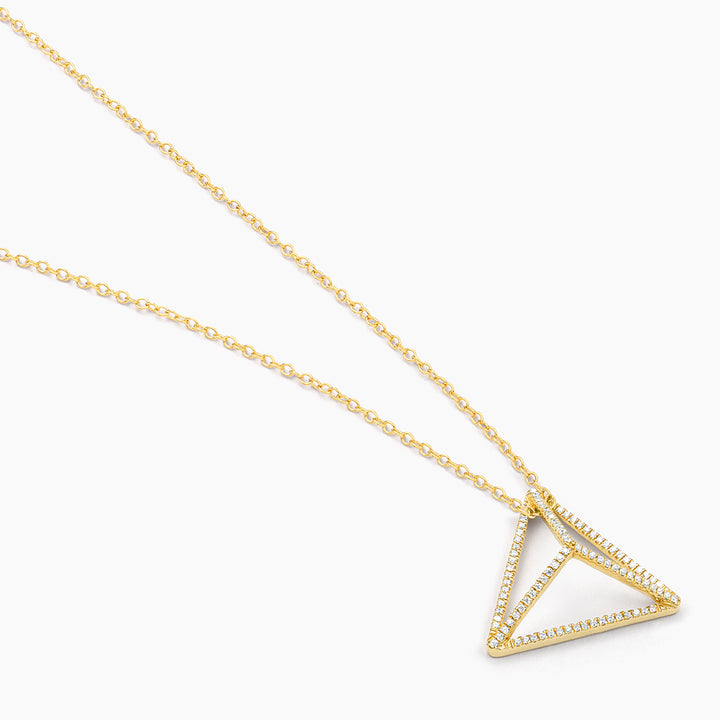 ES Prismatic Pendant Necklace
