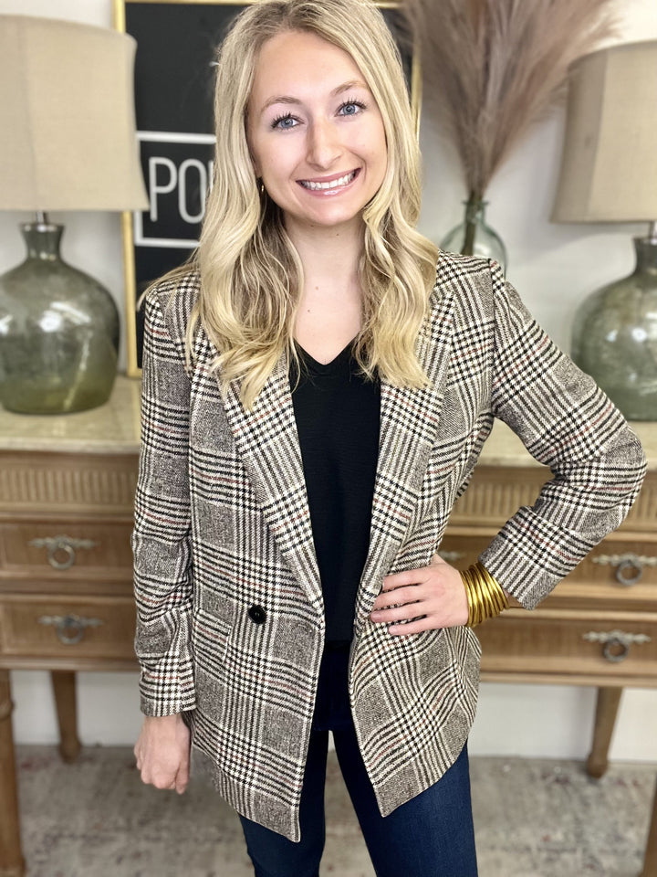 The Toffee Blazer-All Sizes