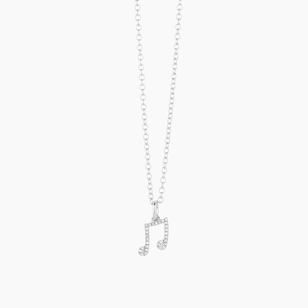 ES Make Music Pendant Necklace