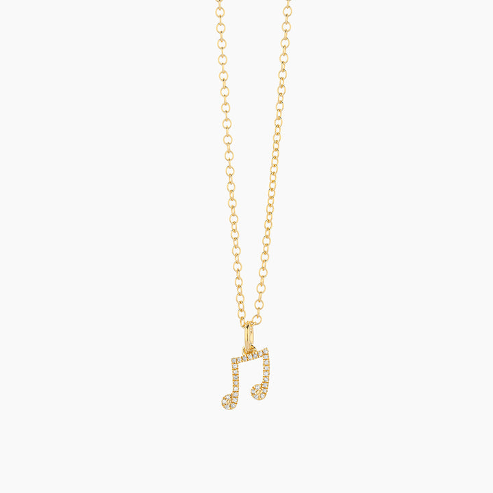 ES Make Music Pendant Necklace