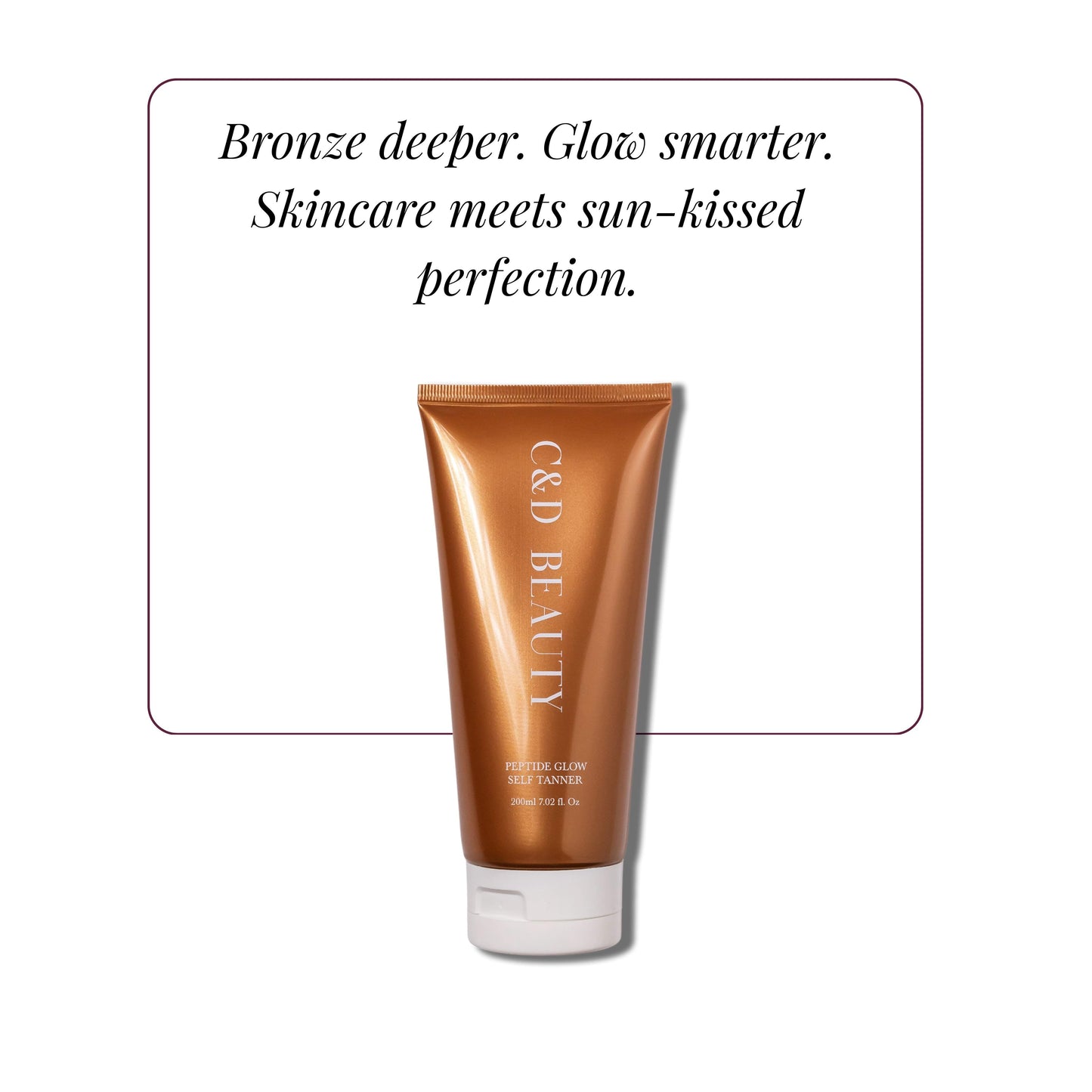 C&D Peptide Self Tanning Lotion