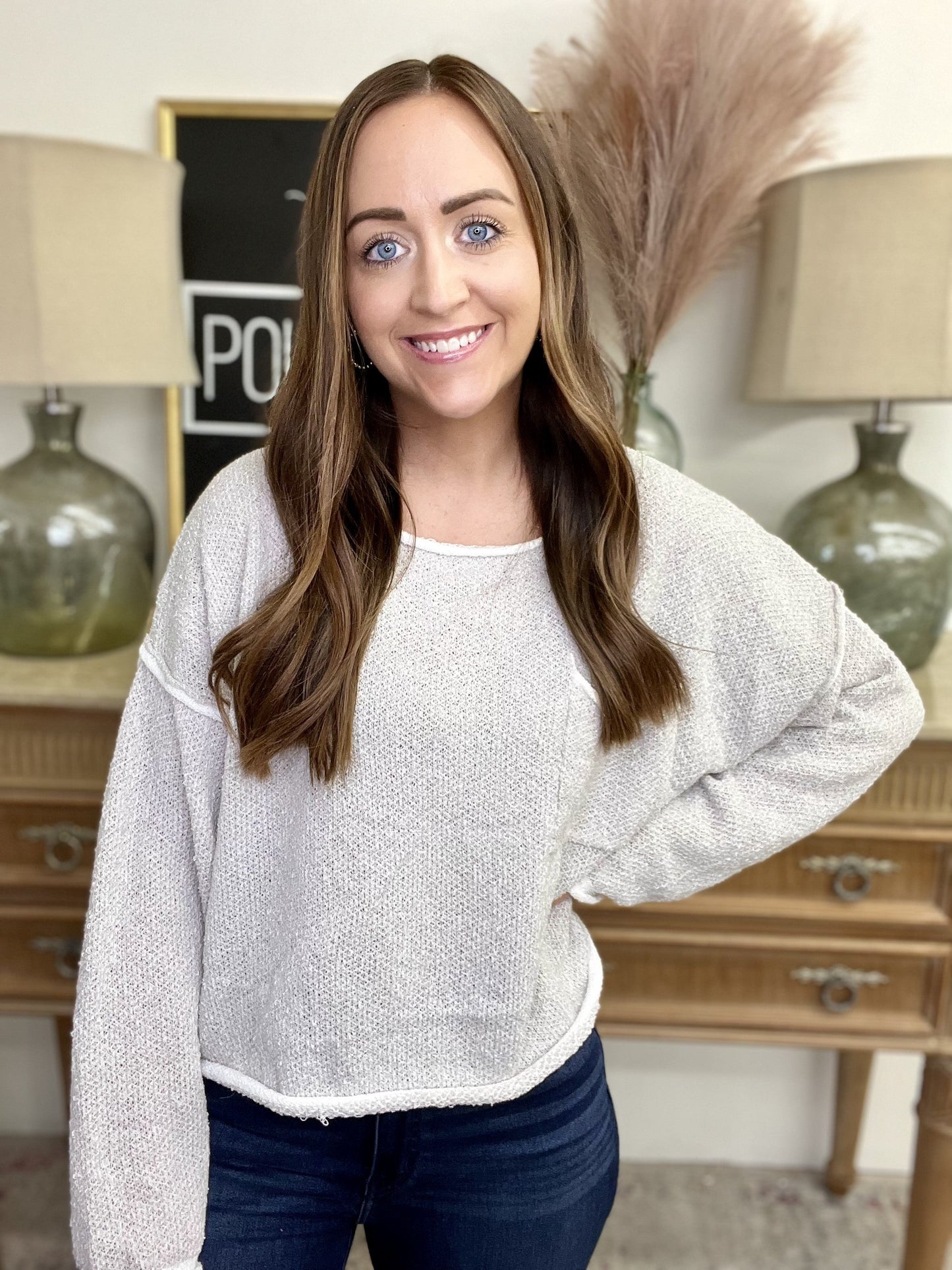 The Corie Sweater-3 Colors/AS