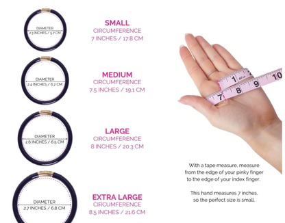 Navy Three Kings Budha Bangles