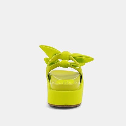 The Lime Kiki Sandal