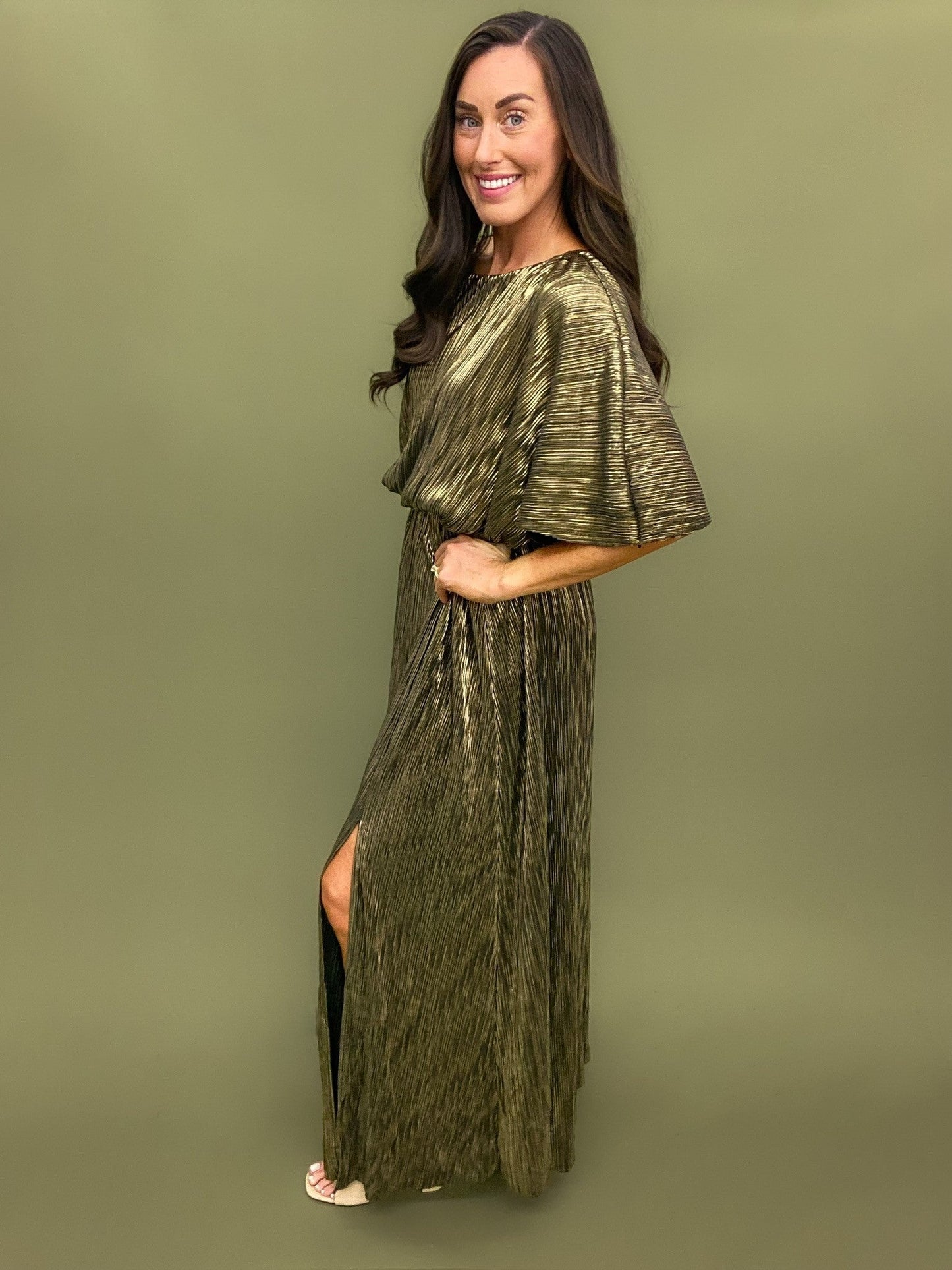 The Crinkle Glam Maxi-All Sizes