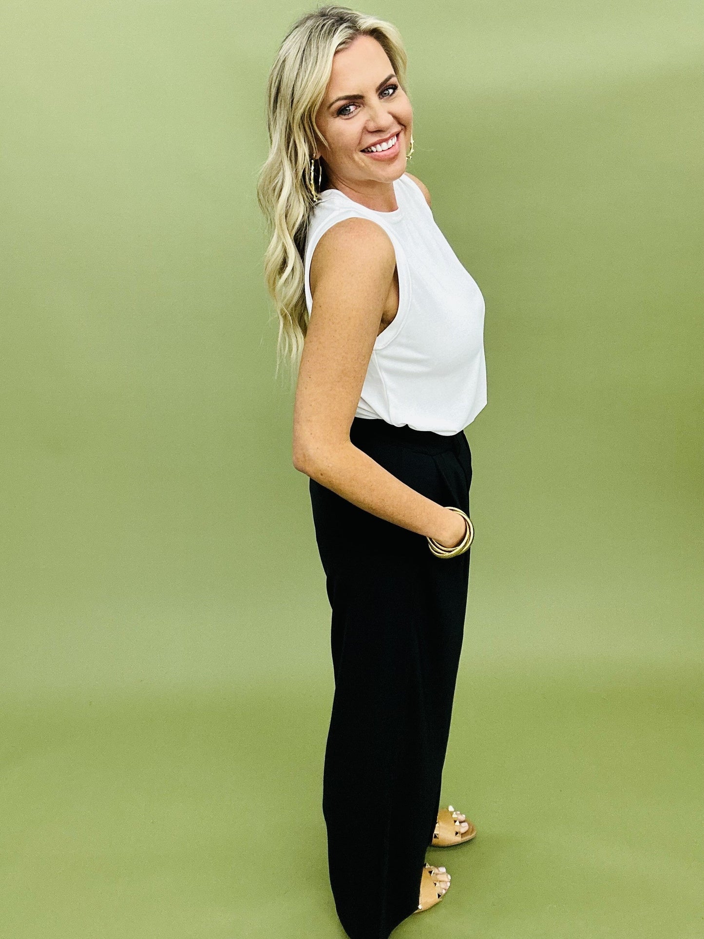 The Pleated Pants - 3 Colors
