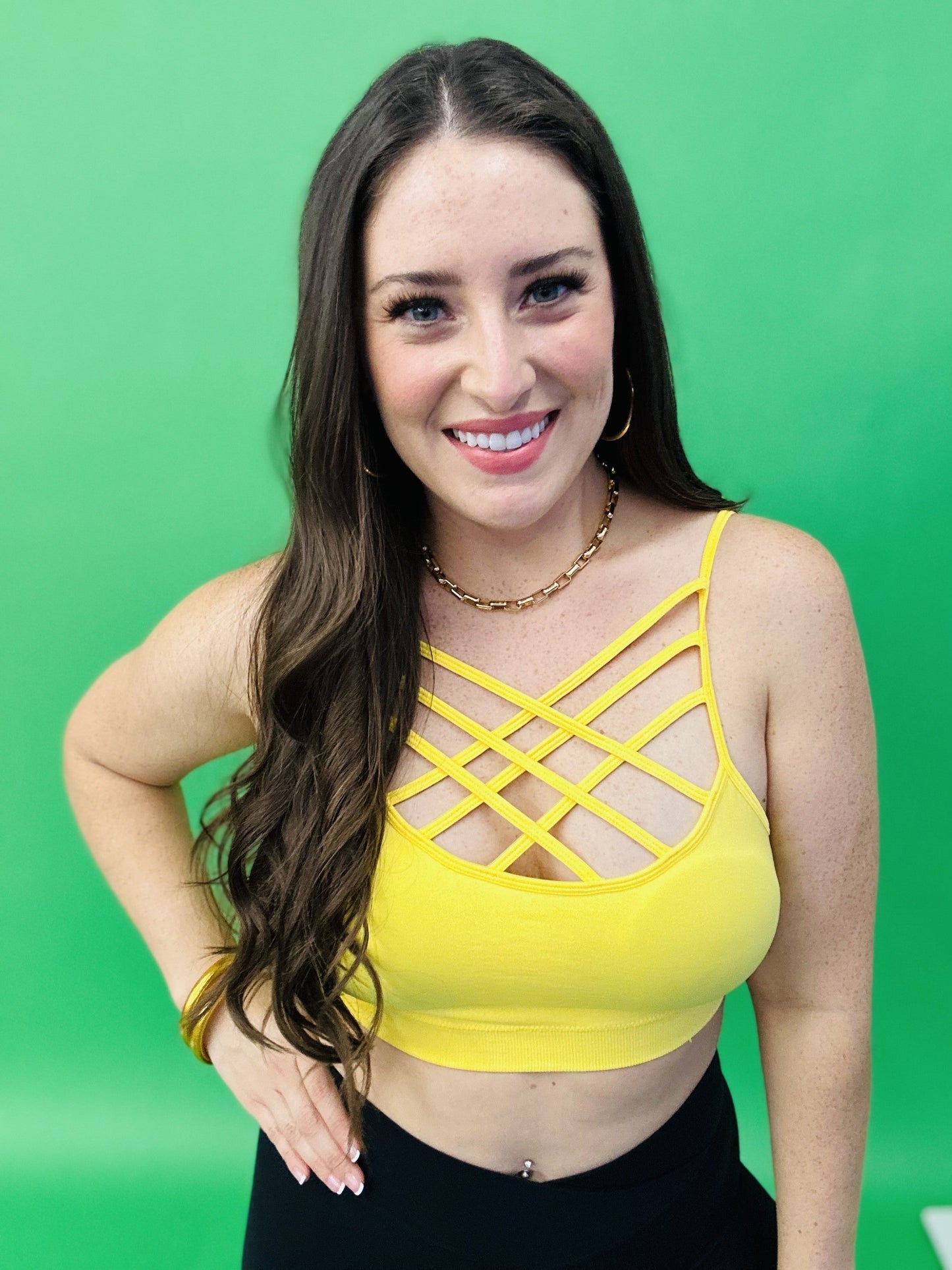 STEAL Hatched Bralette
