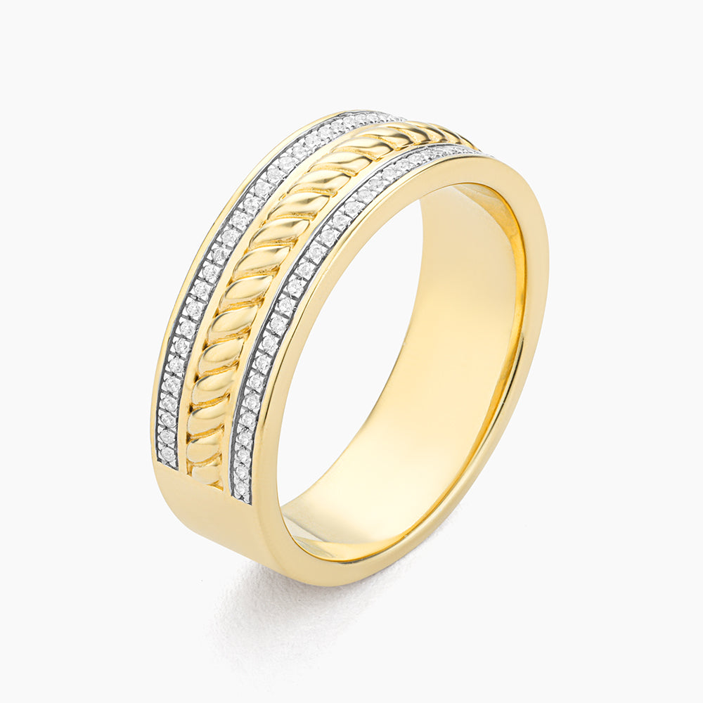 ES Hello Spring, Rope Stackable Ring