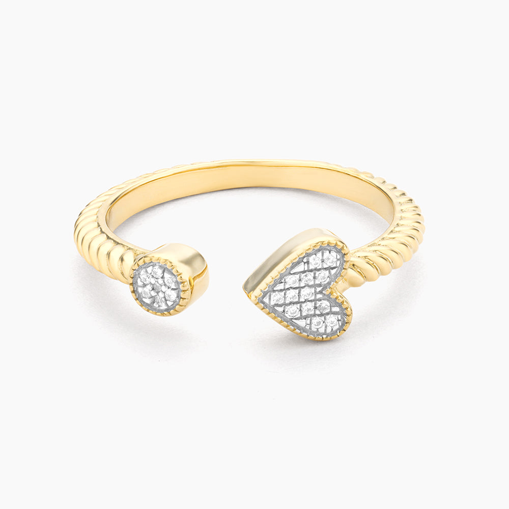 ES Heart Stopper Statement Ring