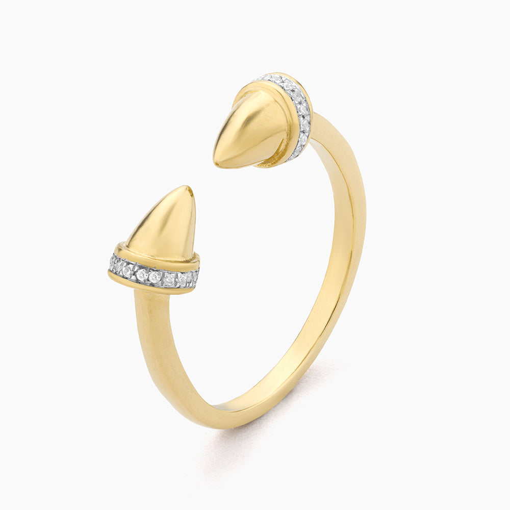 ES Acorn Statement Ring