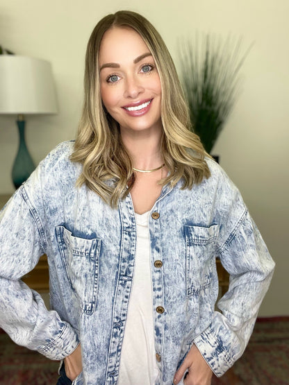 The Skylar Shacket in 2 Colors