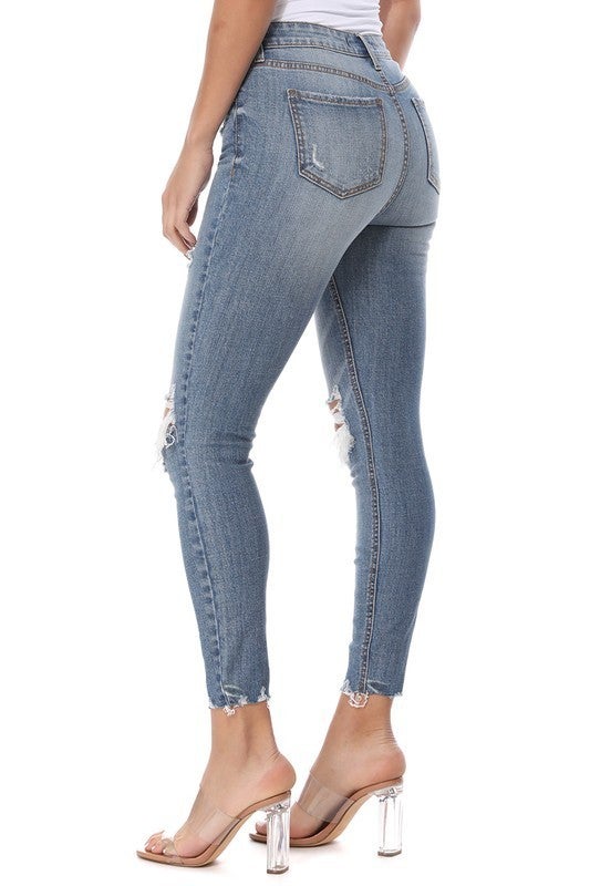 The Haney High Rise Skinnies