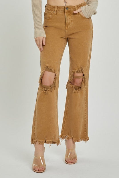 The Risen Straight Jeans in Mocha