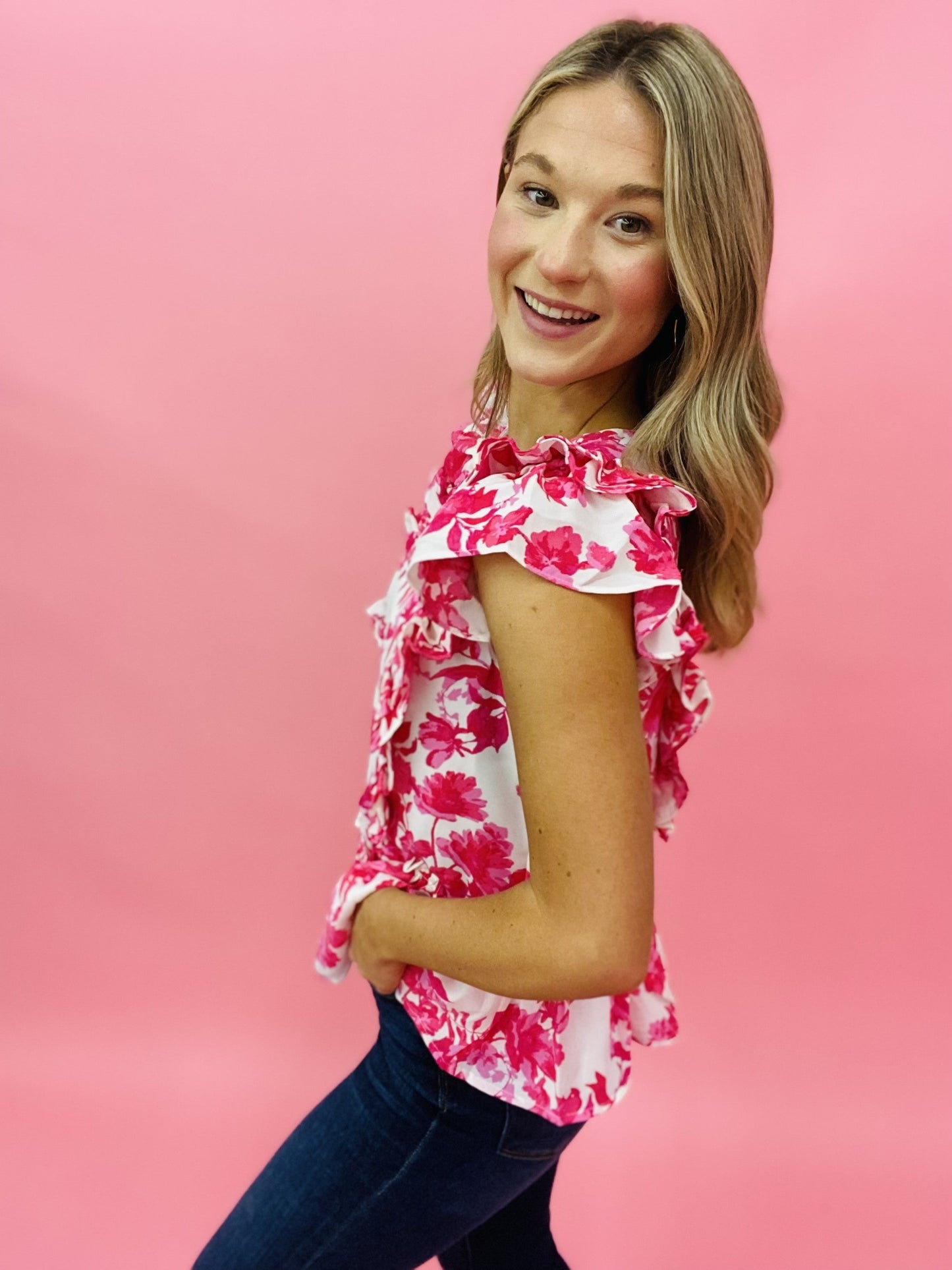 The Leia Apricot Top