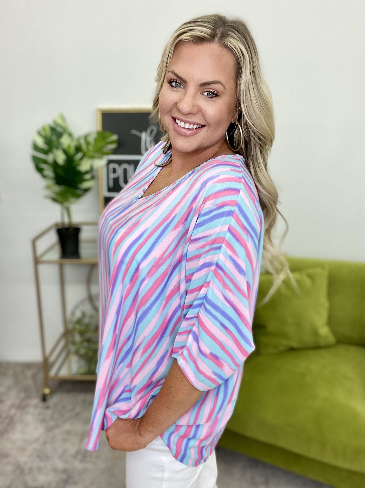 The Sweet Dreams Poncho Top - AS