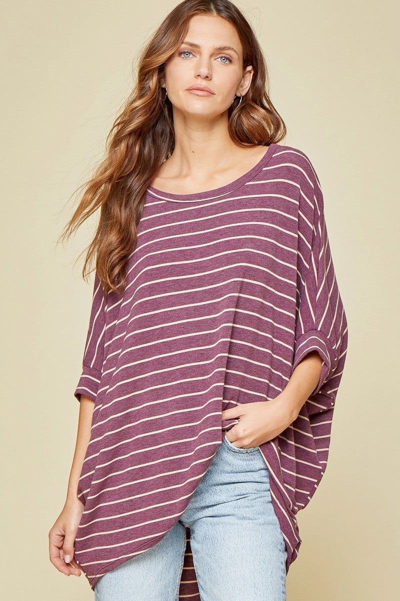 The Wrigley Top in Wine-All Sizes