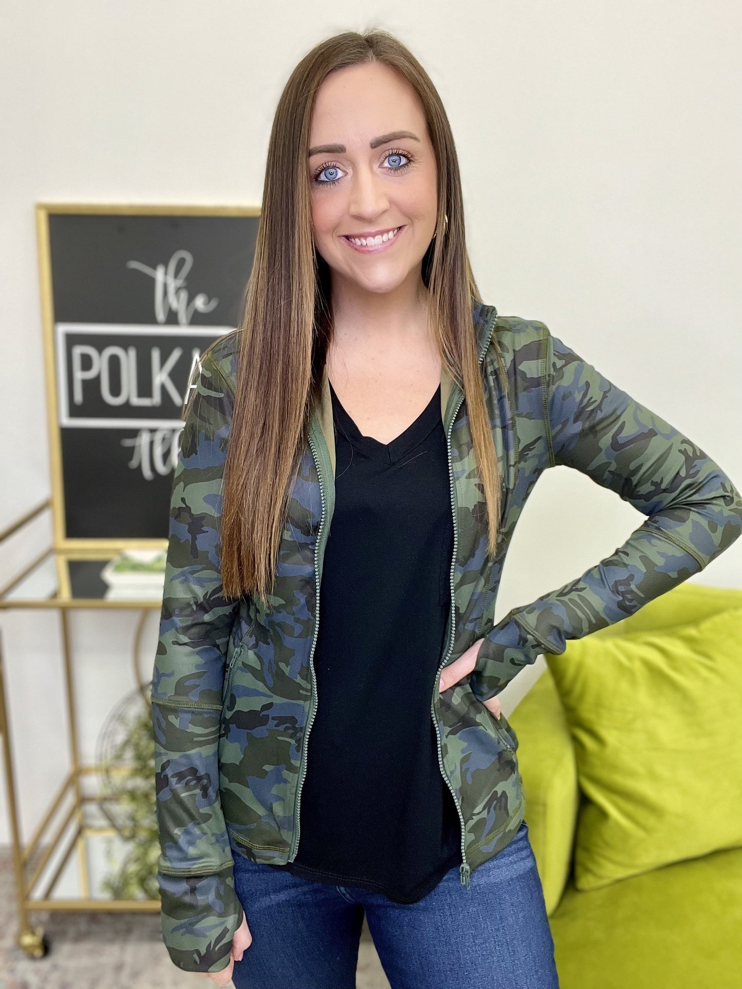 The Camo Jogger Jacket-2 Colors/AS