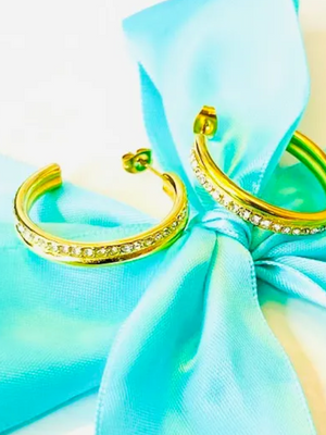 The Single Sparkle Hoops
