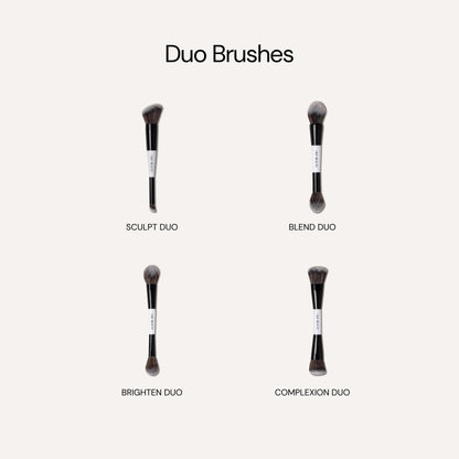 C&D Makeup Brush Duo