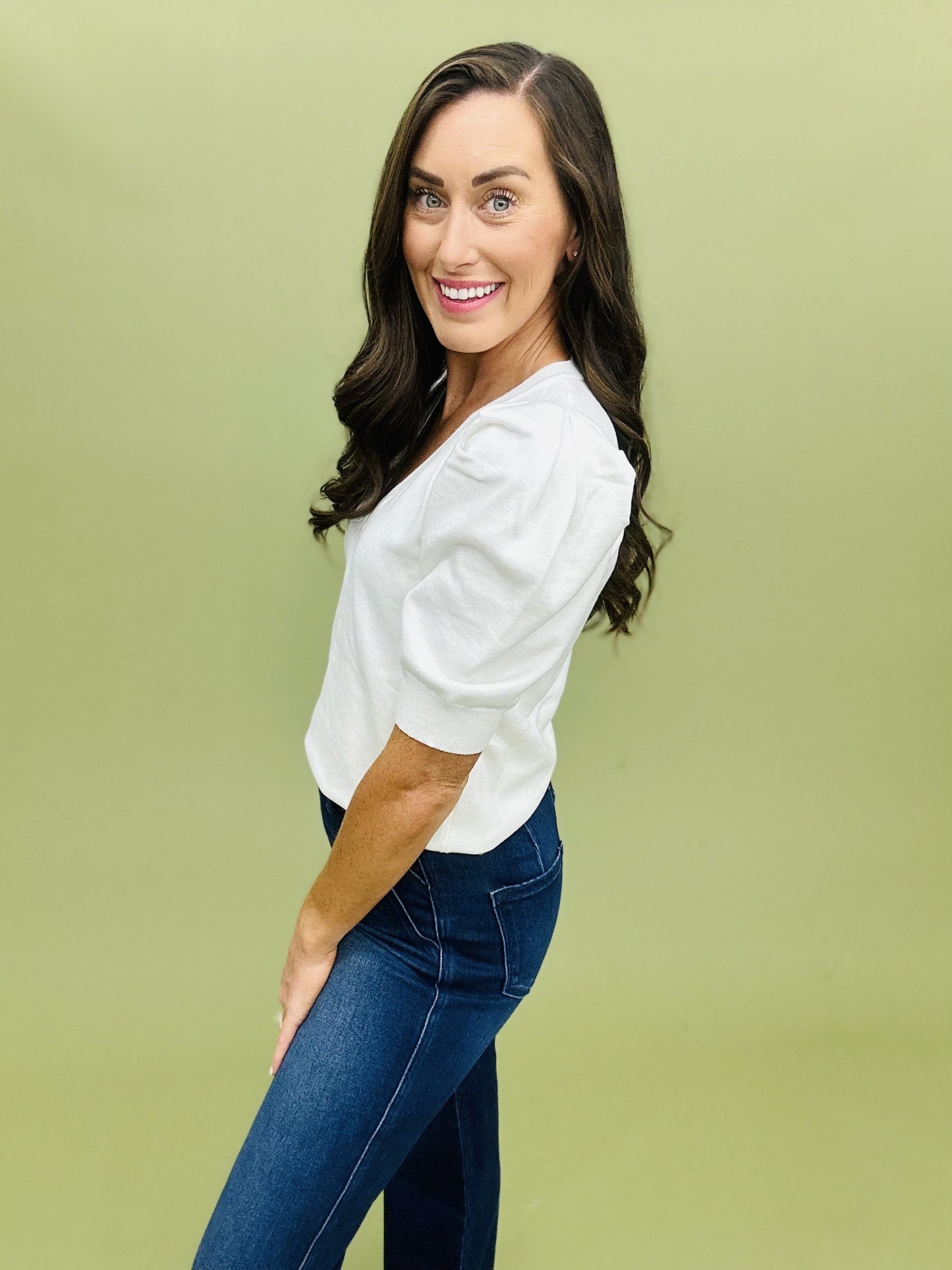 The Puff V Sweater-8 Colors