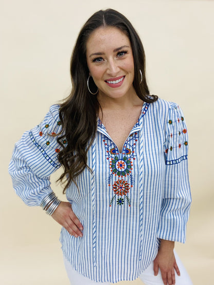 The Indigo Days Top