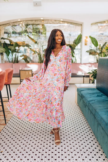 The Greta Flower Patch Dress