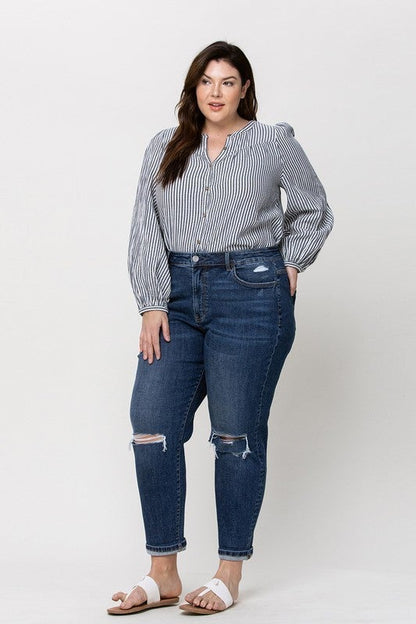 The Lockyard Curvy Mom Jean