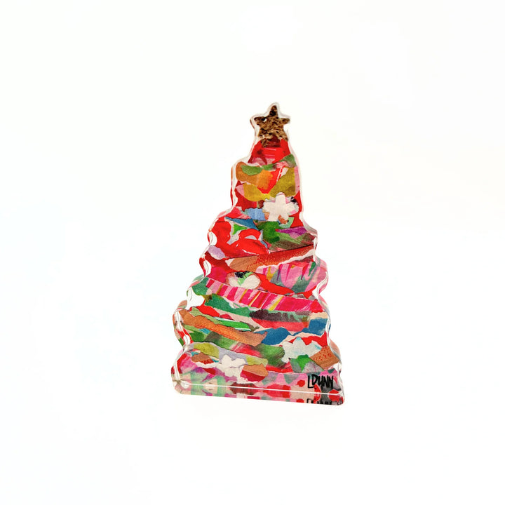 Red Adorned Tree