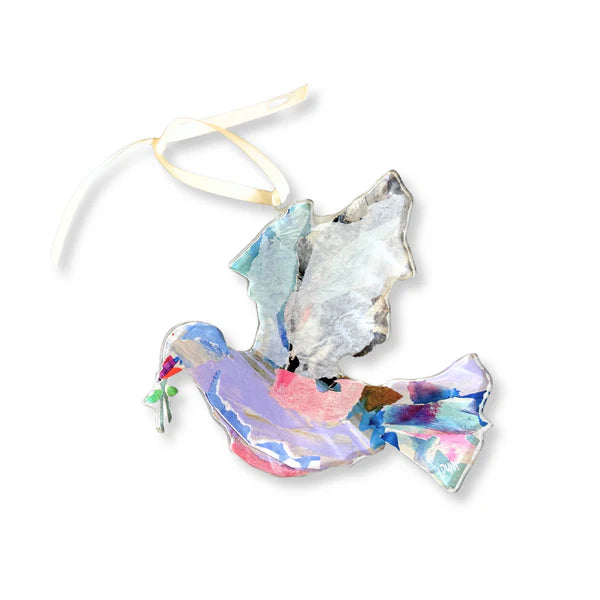 Dove Of Peace Acrylic Ornament