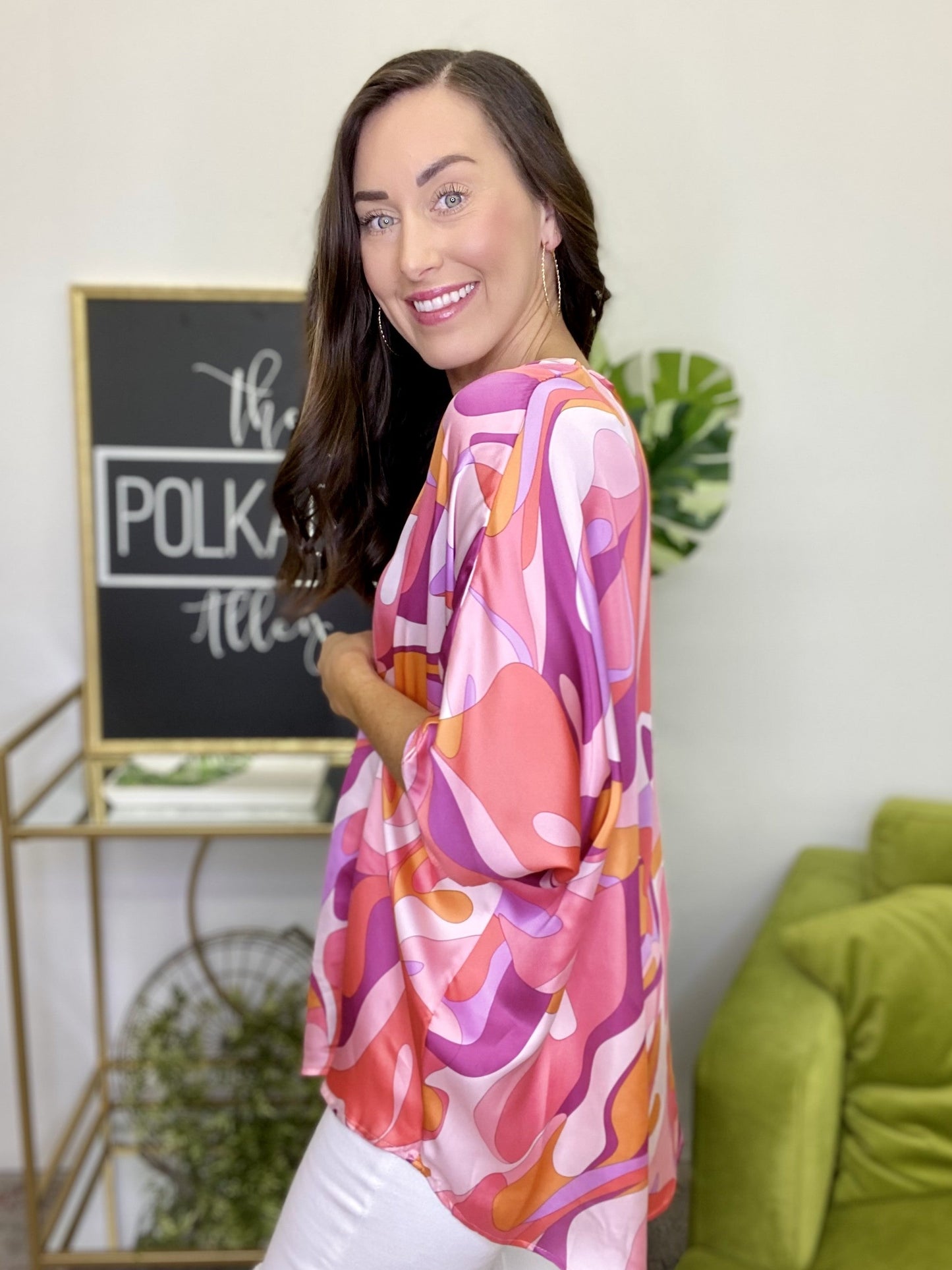 The Charlieâ€™s Angels Poncho Top - AS