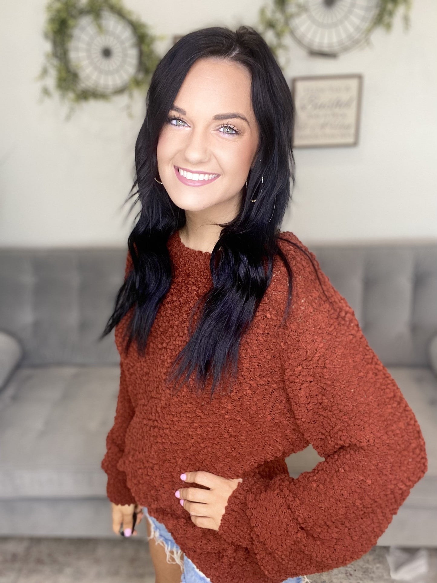 LD STEAL 13-Popcorn Pullover